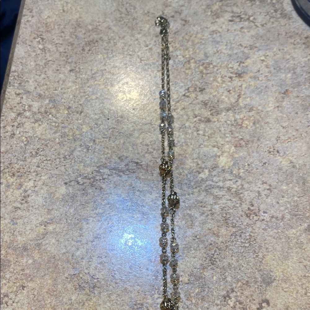 Intricate Gold and Silver Necklace with Vintage Design